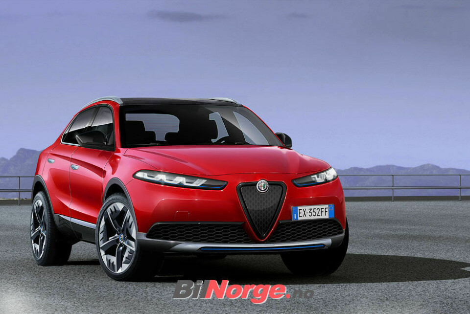 Alfa Romeo el-SUVRendering: Jean Francois Hubert / SB-Medien