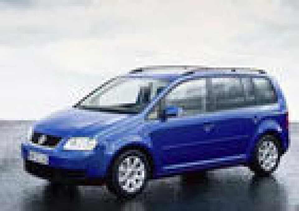 Åtte konkurrenter: VW Touran gir mest for pengene