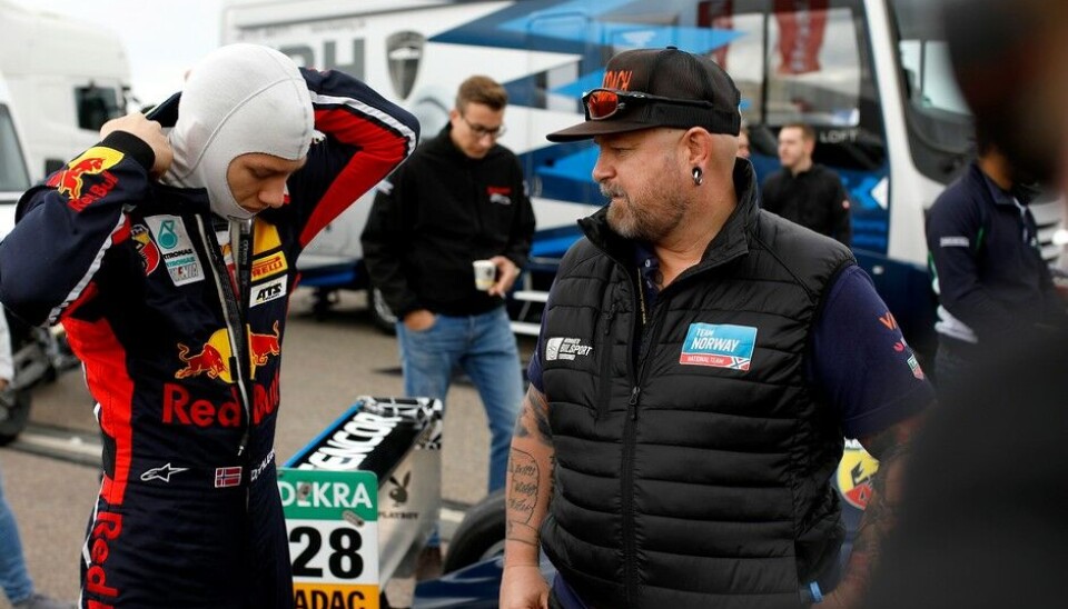 Dennis Hauger på SachsenringFoto: Dutch Photo Agency/Red Bull Content Pool