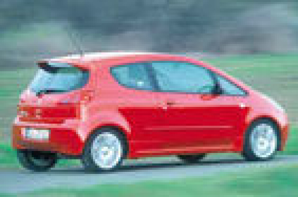 Mitsubishi Colt Turbo: Lomme-racer