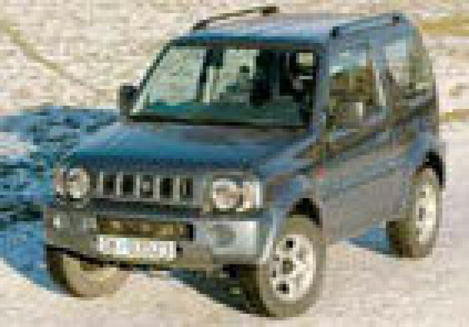 Suzuki Jimny: Helst utenfor allfarvei