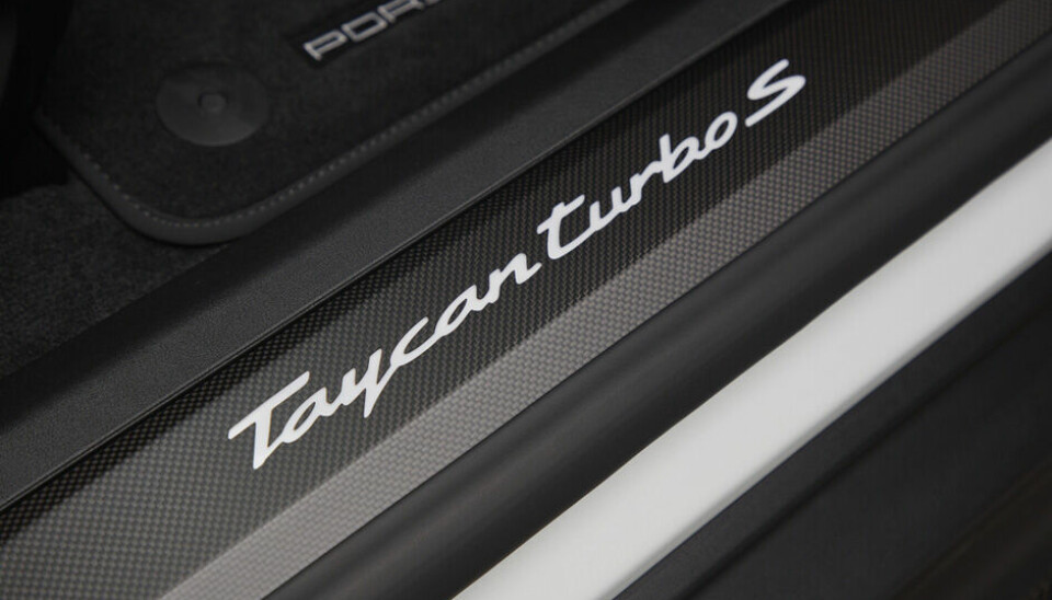 Porsche Taycan Turbo S.