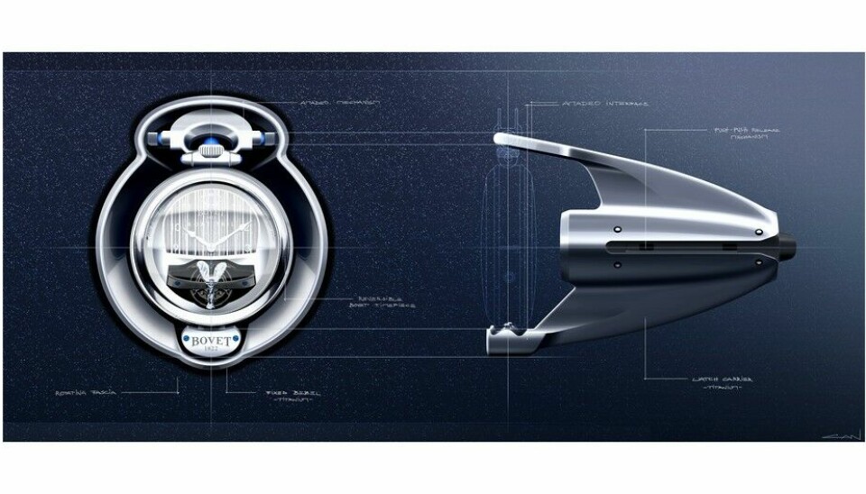 Rolls-Royce Boat Tail Bovet Timepiece