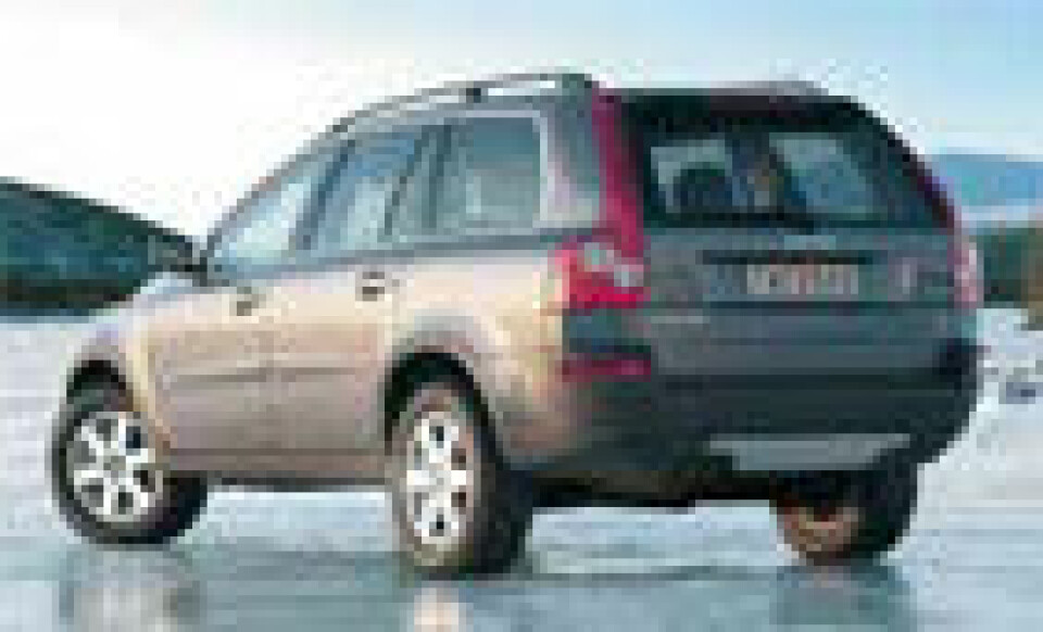 Volvo XC90 V8: Kraftig snøkanon