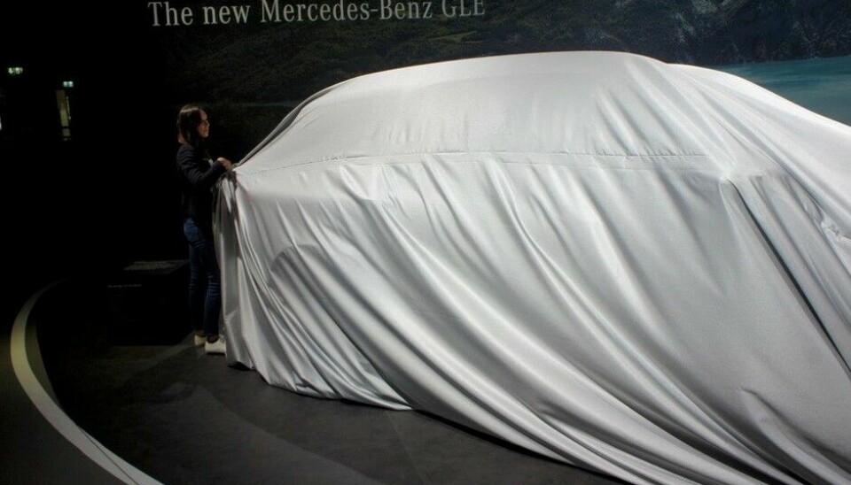 Mercedes-Benz på Paris-utstillingen Foto: Jon Winding-Sørensen