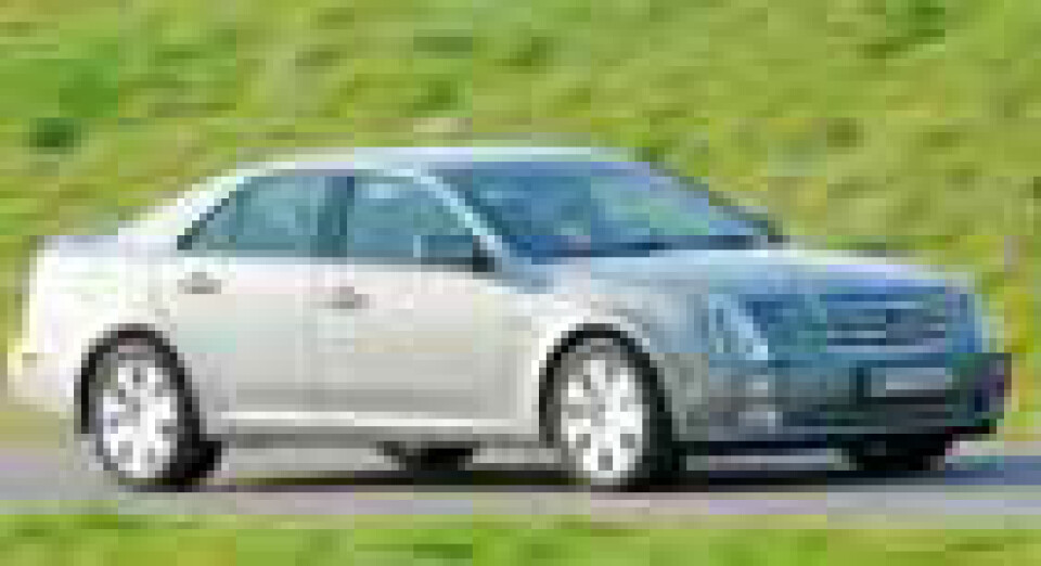 Cadillac STS: Luksussedan for Europa
