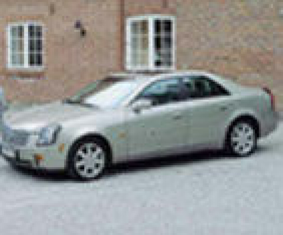 Cadillac CTS på slektstreff