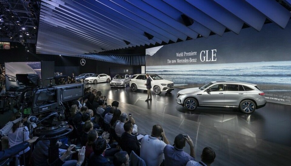 Mercedes-Benz lansering i Paris
