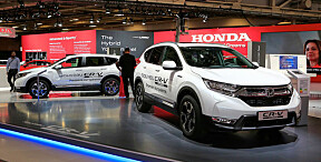 Europa-debut for Honda CR-V Hybrid