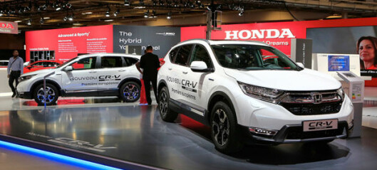 Europa-debut for Honda CR-V Hybrid