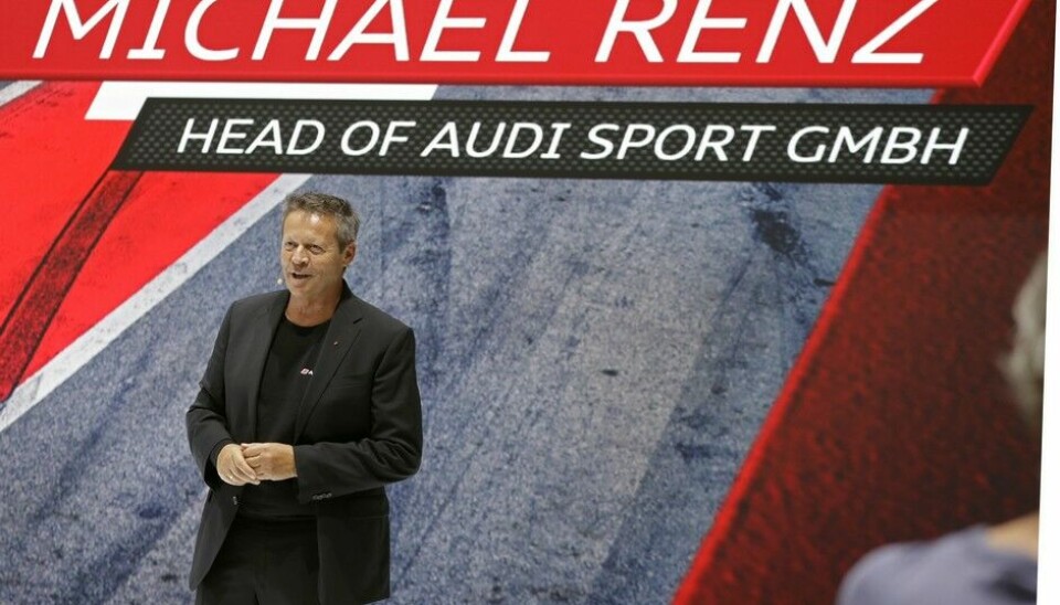 Audi R8 GT3Michael Renz, Head of Audi Sport GmbH