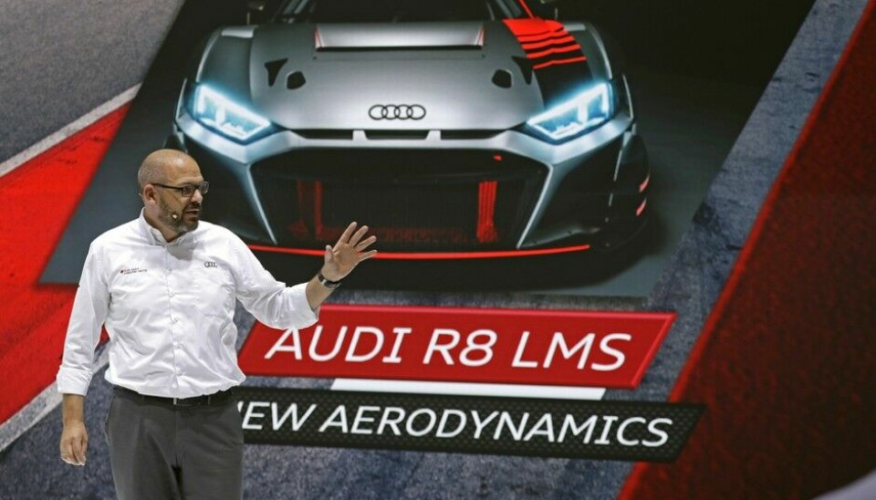 Audi R8 GT3Chris Reinke, Head of Audi Sport customer racing