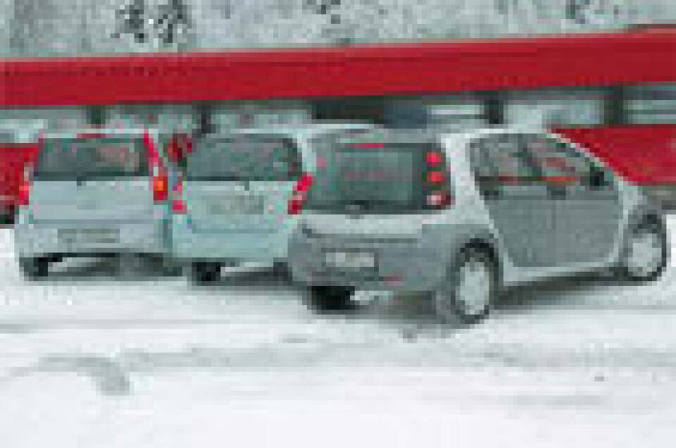 Honda Jazz – Mitsubishi Colt – Smart forfour: Smart transport