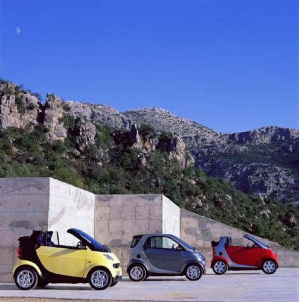 Smart City-Coupé og City-Convertible