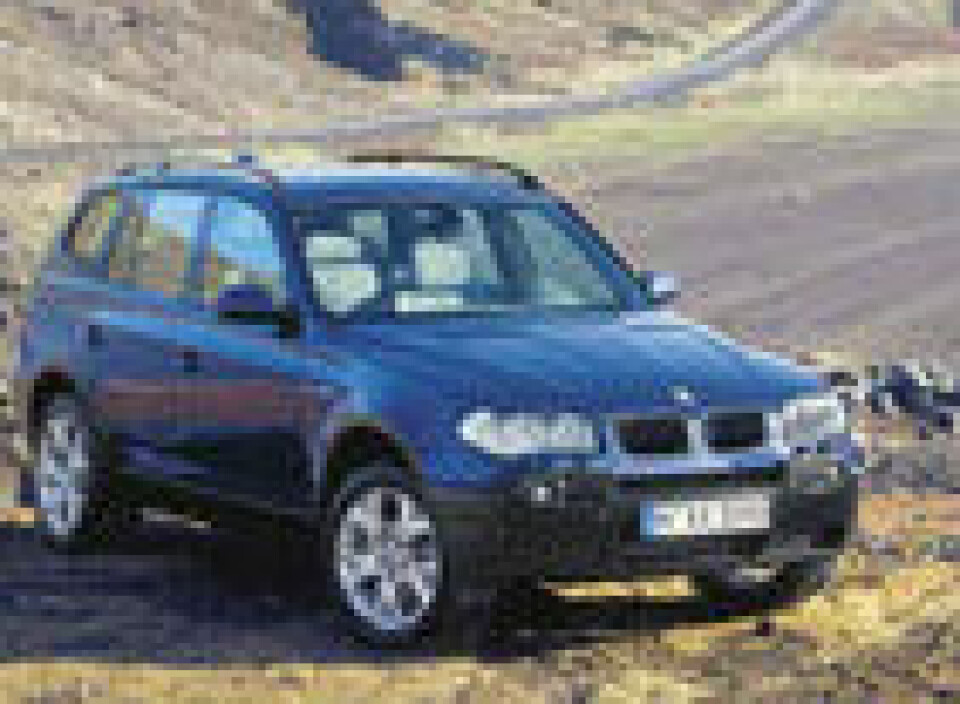BMW X3: Sportslig for aktiv livsstil