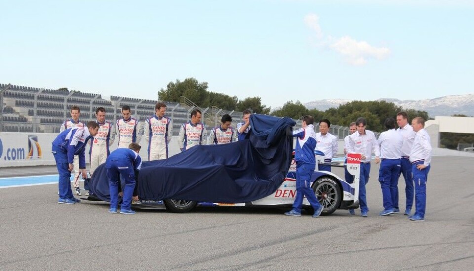 Toyota TS040 Hybrid avdukingFoto: Terje Ringen