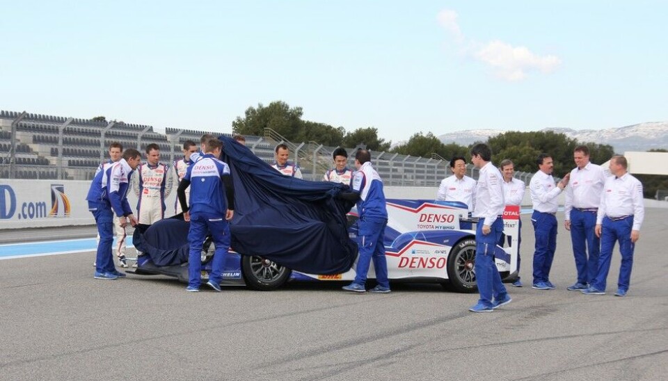Toyota TS040 Hybrid avdukingFoto: Terje Ringen