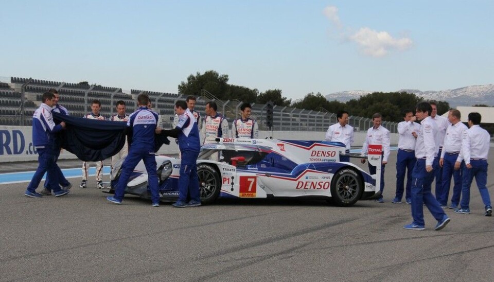 Toyota TS040 Hybrid avdukingFoto: Terje Ringen