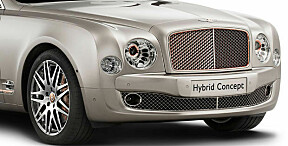 Bentley går hybrid