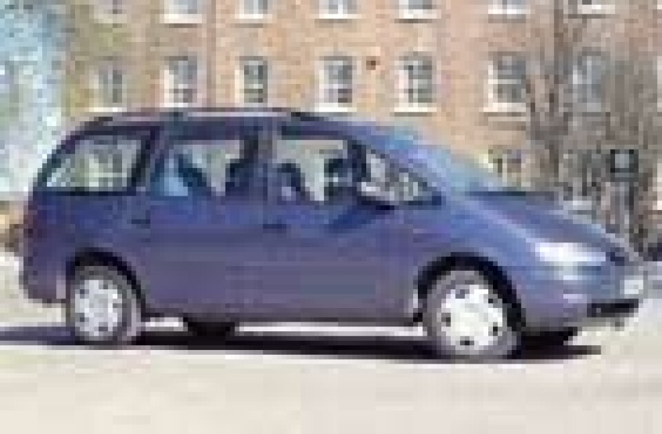 Ford Galaxy/VW Sharan: Med plass til alle