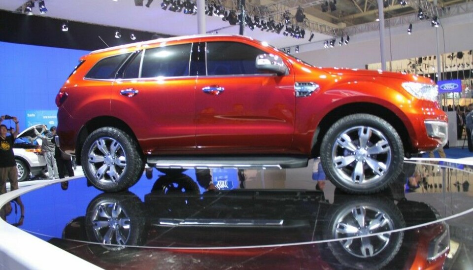 Auto China Beijing 2014Ford Everest Concept
