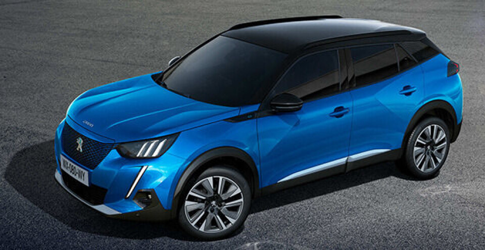 Spør i vei om elektrisk Peugeot 2008