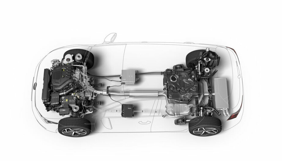 VW Golf 8 - 2020 modell.