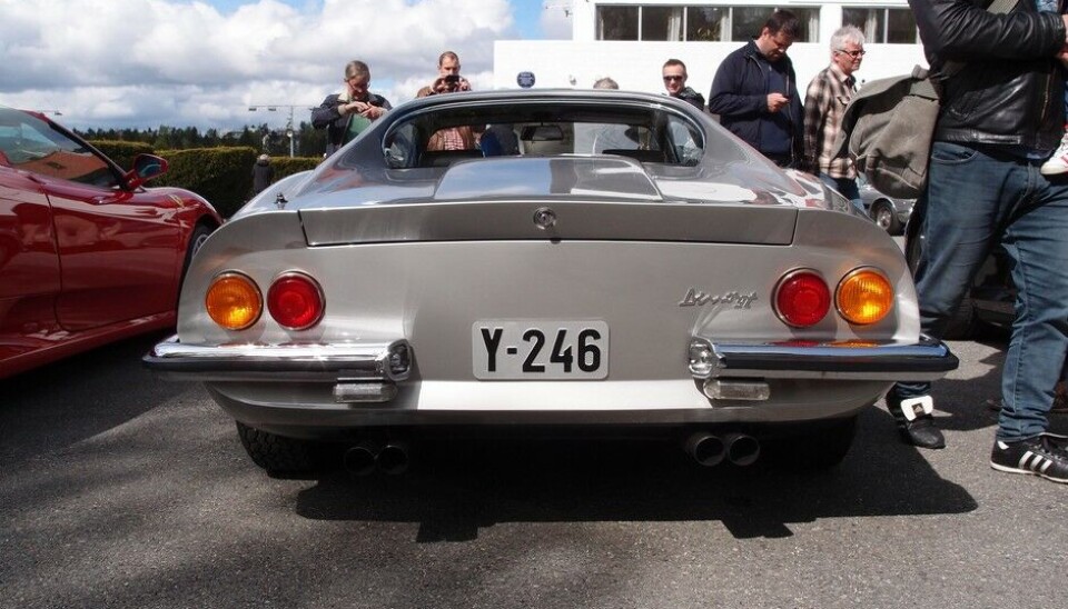 Vårmønstringen 2014Ferrari Dino 246 GT 1970Foto: Knut Skallerud