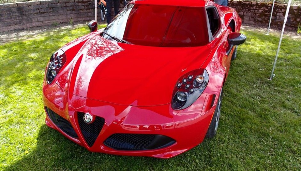 Vårmønstringen 2014Nye Alfa Romeo 4CFoto: Knut Skallerud