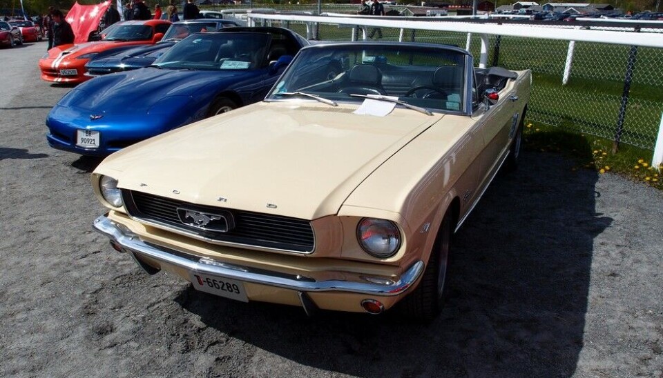 Vårmønstringen 2014Ford Mustang 1966Foto: Knut Skallerud