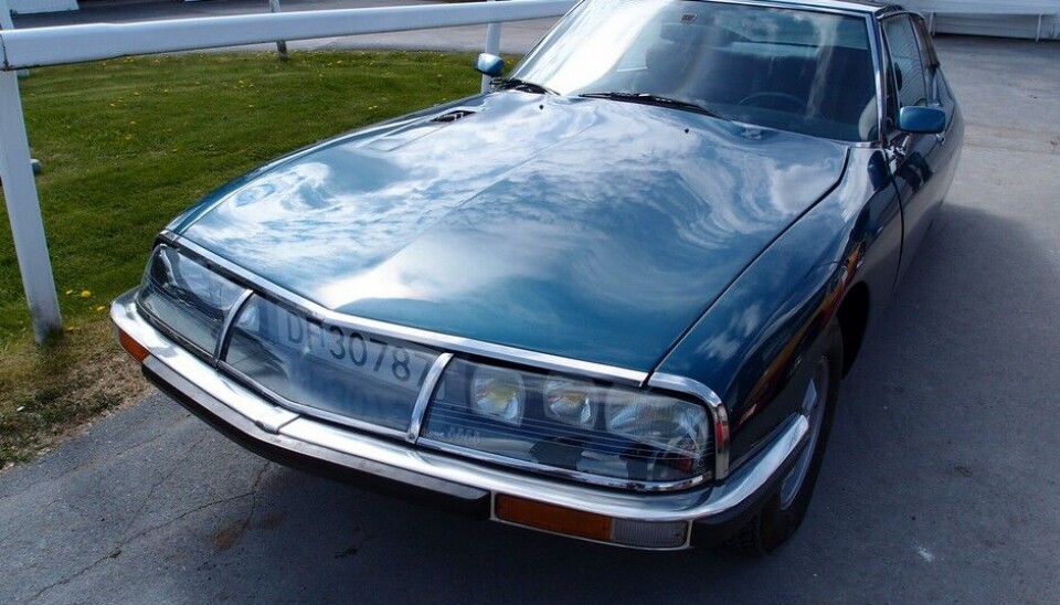 Vårmønstringen 2014Citroën SM 1972Foto: Knut Skallerud