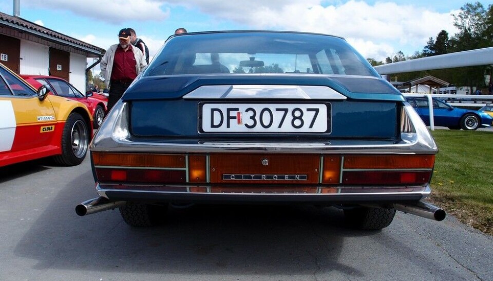 Vårmønstringen 2014Citroën SM 1972Foto: Knut Skallerud