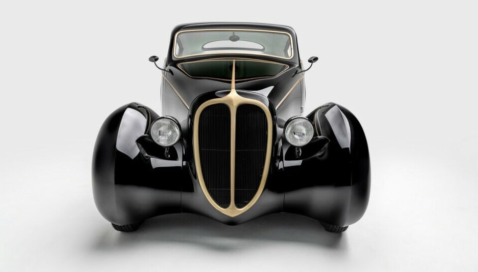 Black Pearl (1948 Jaguar)Reclaimed Rust: The James Hetfield Collection Foto: Petersen Automotive Museum