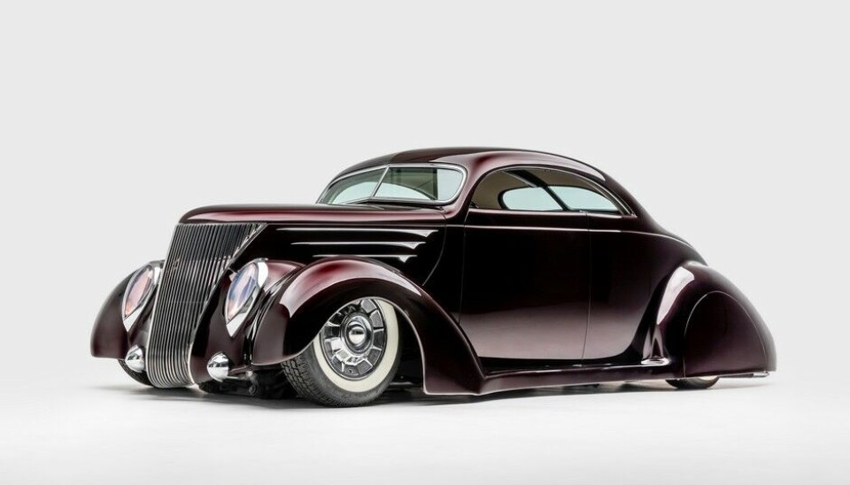 Crimson Ghost (1937 Ford Coupe)Reclaimed Rust: The James Hetfield Collection Foto: Petersen Automotive Museum