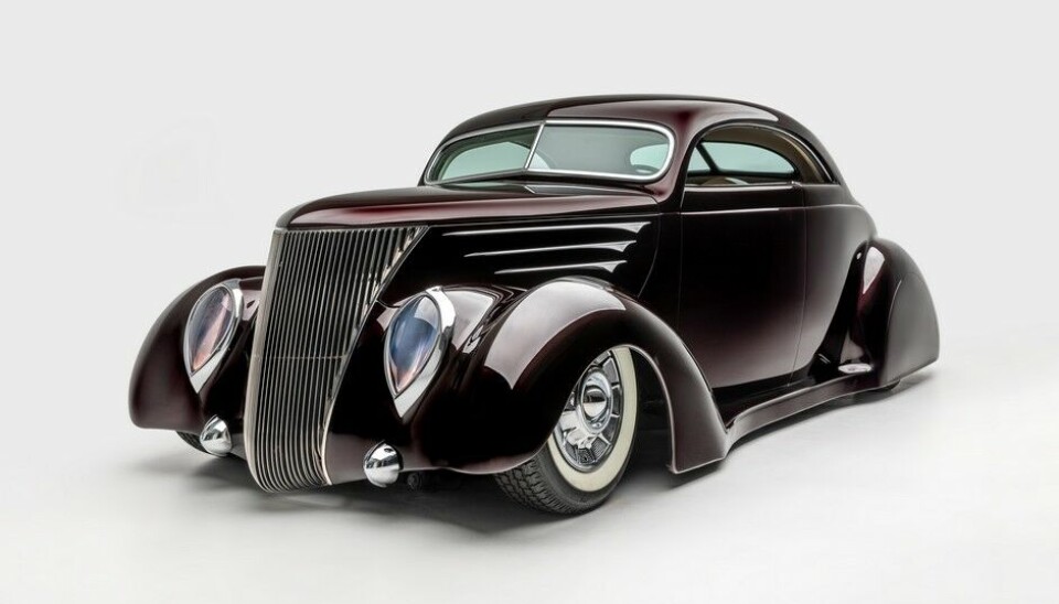 Crimson Ghost (1937 Ford Coupe)Reclaimed Rust: The James Hetfield Collection Foto: Petersen Automotive Museum