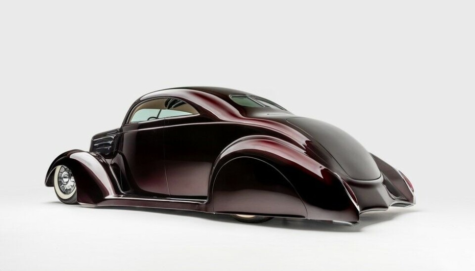 Crimson Ghost (1937 Ford Coupe)Reclaimed Rust: The James Hetfield Collection Foto: Petersen Automotive Museum
