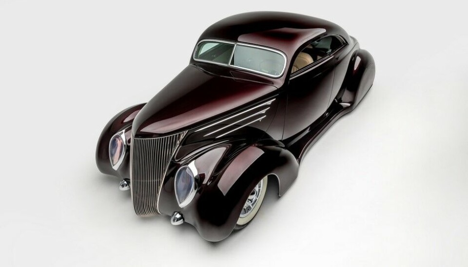 Crimson Ghost (1937 Ford Coupe)Reclaimed Rust: The James Hetfield Collection Foto: Petersen Automotive Museum