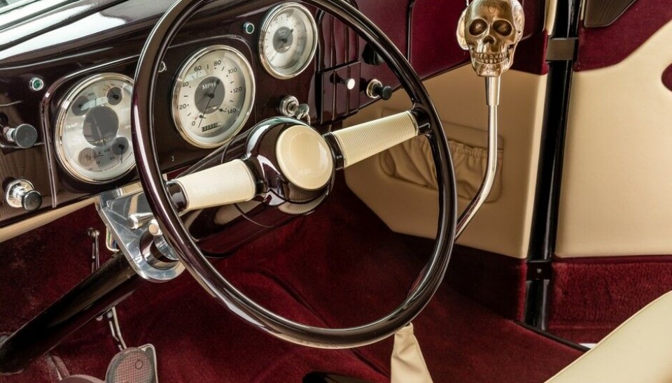Crimson Ghost (1937 Ford Coupe)Reclaimed Rust: The James Hetfield Collection Foto: Petersen Automotive Museum