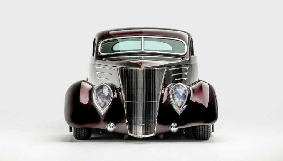Crimson Ghost (1937 Ford Coupe)Reclaimed Rust: The James Hetfield Collection Foto: Petersen Automotive Museum