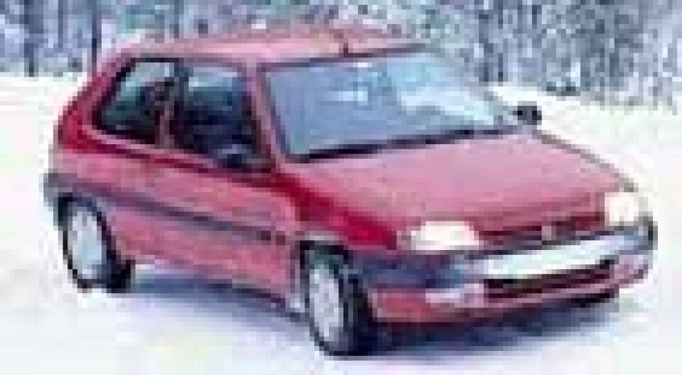 Citroën Saxo 1.4i SX: Komfort til lavpris