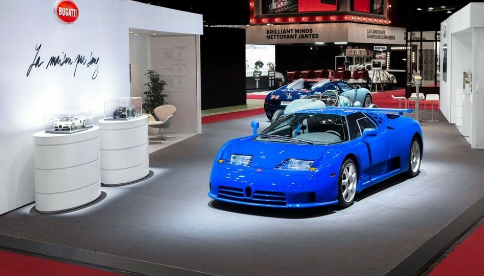 Bugatti på Retromobile 2020