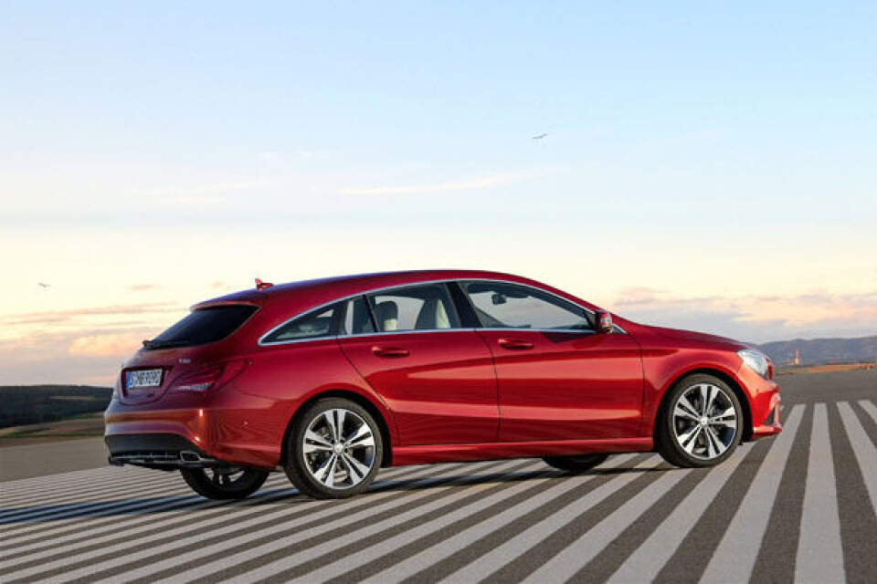 Mercedes vil bygge en Shooting Brake basert på CLA. Carparazzi har manipulert frem en illustrasjon på hvordan de ser for seg en slik bil:
