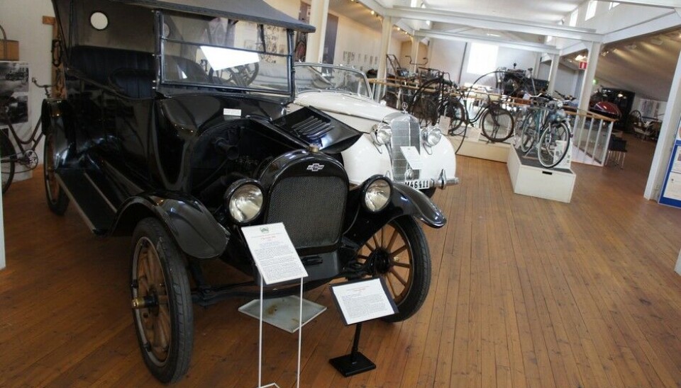 Arvika FordonsmuseumEn'grei» Chevrolet 490 (oppkalt etter prisen i dollars) fra 1920. Mye mer moderne enn samtidens T-Ford. Foto: Jon Winding-Sørensen Arvika FordonsmuseumEn'grei» Chevrolet 490 (oppkalt etter prisen i dollars) fra 1920. Mye mer moderne enn samtidens T-Ford. Foto: Jon Winding-Sørensen