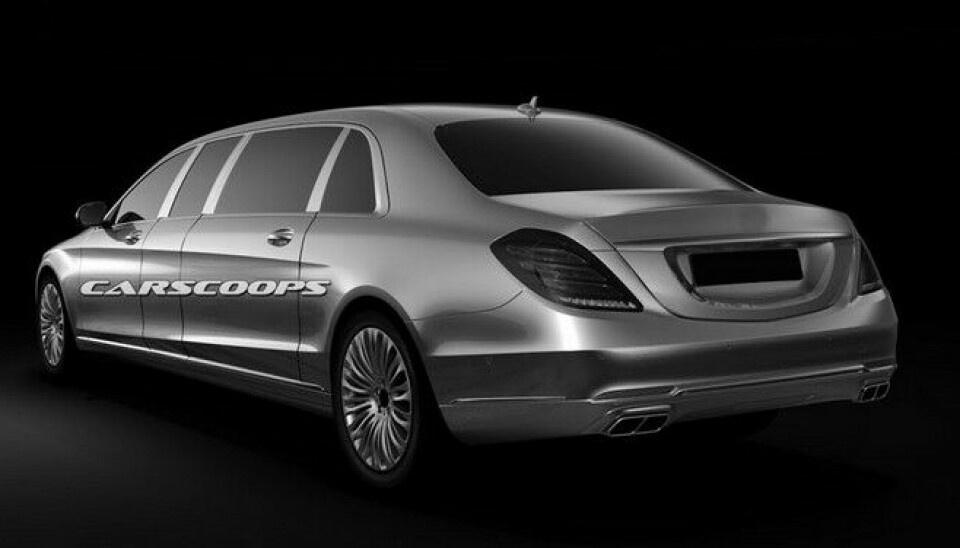Mercedes-Benz S600 Pullman patent-bilderFoto: Carscoops.com