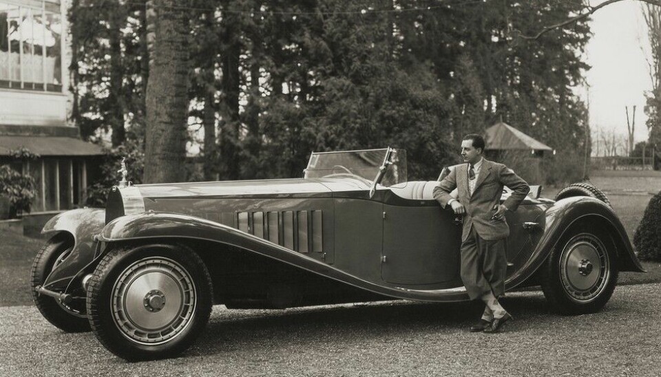 Bugatti Type 41 RoyaleIfølge Bugatti er dette inspirasjonskilden til den siste modellen i legende-serien