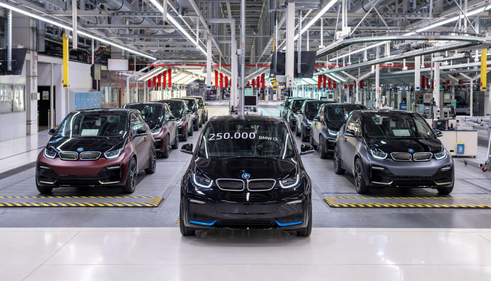 Siste vers for BMW i3