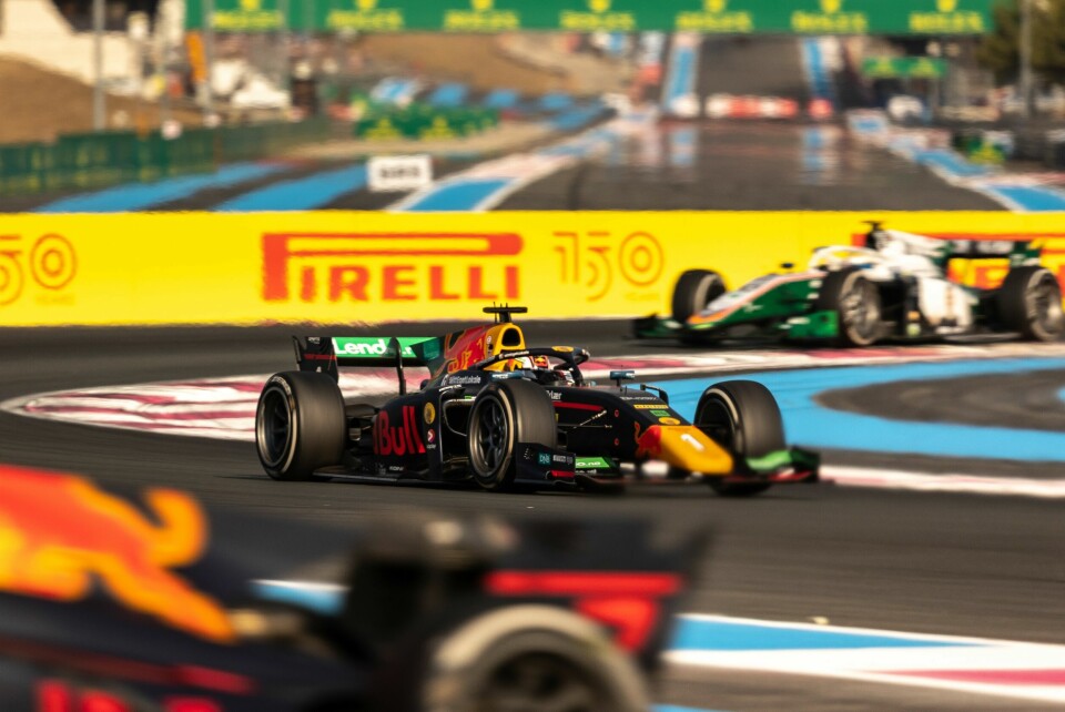 Dennis Hauger #1 Prema Racing, during round 9 of the FIA Formula 2 Championship at Circuit Paul Ricard, on July 22 - 24, 2022. // Dutch Photo Agency / Red Bull Content Pool // SI202207230433 // Usage for editorial use only //