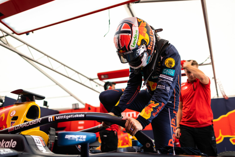 Dennis Hauger #1 Prema Racing, during round 10 of the FIA Formula 2 Championship at the Hungaroring, on July 29 - 31, 2022. // Dutch Photo Agency / Red Bull Content Pool // SI202207290437 // Usage for editorial use only //