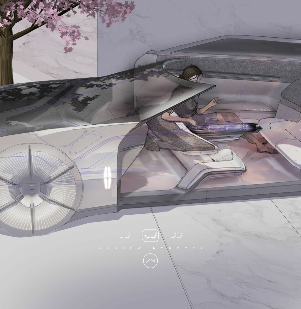 Computer-generated concept vehicle shown. Not available for purchase