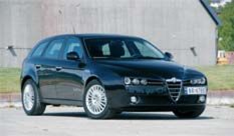 Alfa Romeo 159 SW 1.9 JTDM Distinctive 150hk Exclusive